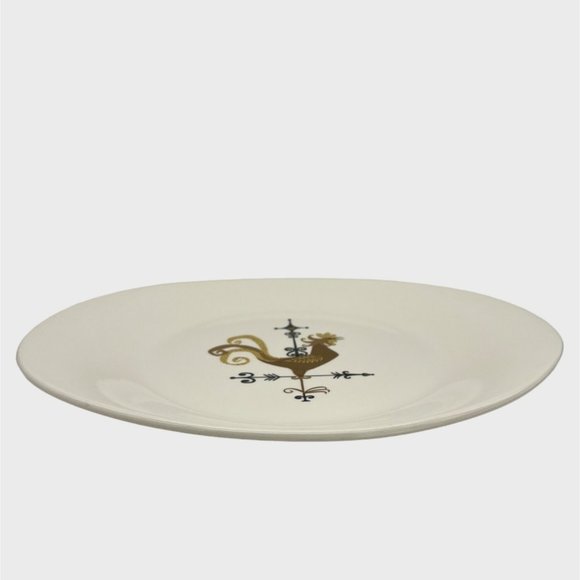 Edwin Knowles Weather Vane Pattern 12" Serving Platter MCM Farmhouse Style 1959 - Picture 4 of 5